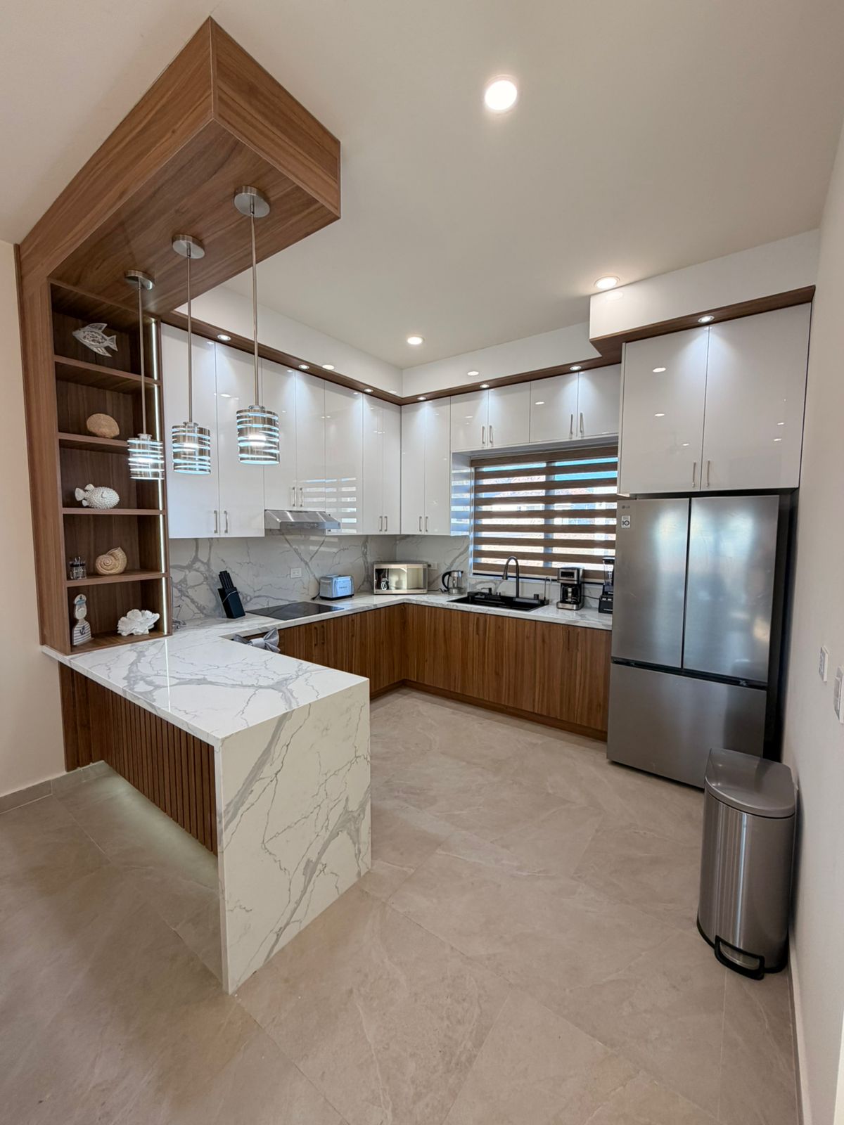 Cocina de mármol